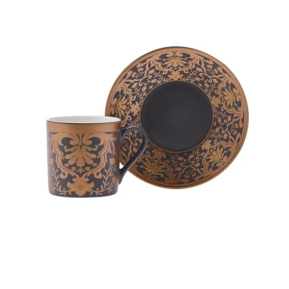 TURKISH PORCELAIN ESPRESSO CUP SET OF 6 KARACA /CHARLES - Picture 6 of 11